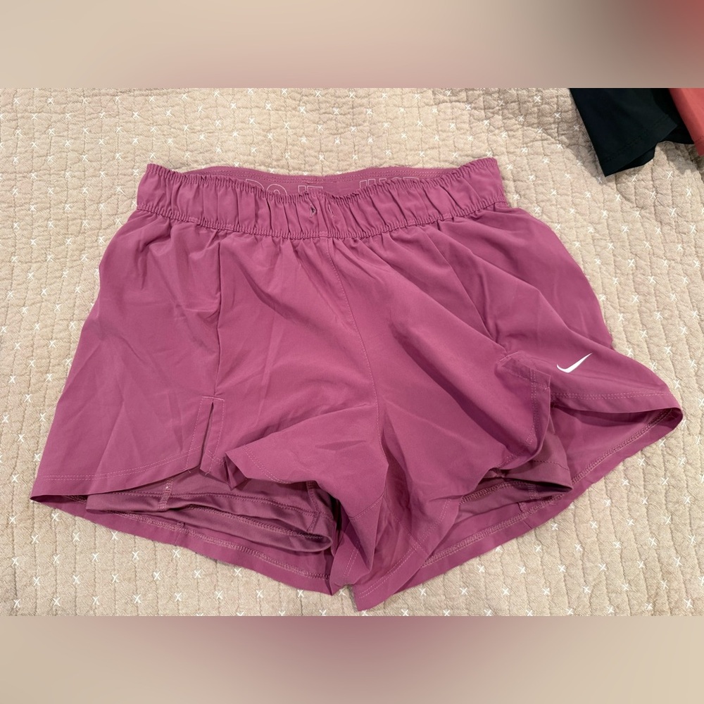 Nike 2 in 1 Pink Athletic Shorts